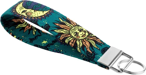Miniatura 2 de CELOKIY Llavero de pulsera genial, cordón de muñeca para llaves y carteras