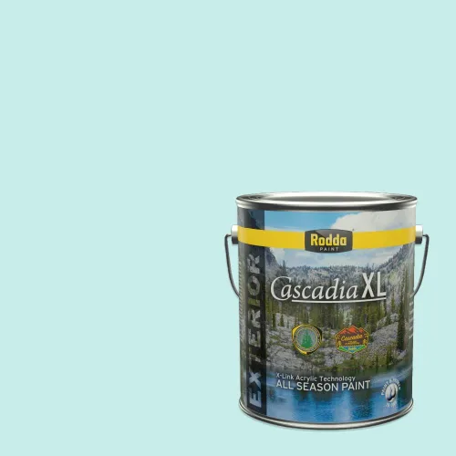 Miniatura 53 de Rodda Paint CASCADIA XL - Pintura satinada e imprimación para exteriores en uno, cuarto de galón, idea abstracta