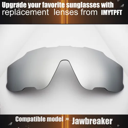 Miniatura 4 de CompatibleReemplazo para Lentes Oakley Jawbreaker NegroTitanio