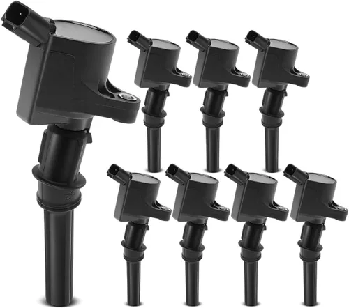 YHTAUTO Juego de 8 bobinas de encendido de repuesto para Ford F-150 F-250 F-350 F-450 F-550 Super Duty Explorer Mustang Expedition E-150 E-250 E-350