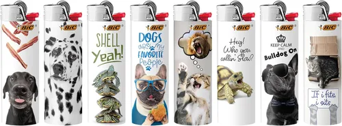Miniatura 2 de BIC Encendedores de bolsillo maxi de la serie Animal Lover Series, bandeja de 50