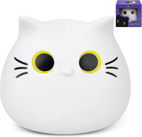 Miniatura 6 de Alcancía de gato para niños, caja de dinero, alcancía irrompible para niñas, banco de gato negro, banco de dinero para niños, Navidad, 5.5 x 5