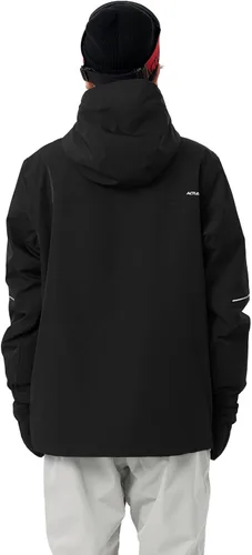 Miniatura 3 de Actleis Chaqueta de Snowboard Tipo Pullover para Hombre Impermeable con Capucha Aislada Chaqueta de Esquí Abrigo de Nieve Cálido de Invierno