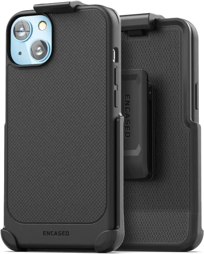 Miniatura 10 de Funda para cinturón Encased iPhone 11 con clip (Blindaje delgado) Funda de agarre delgada con cartuchera - Negro