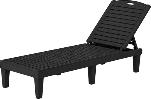 Miniatura 14 de YITAHOME - Tumbonas para exteriores con cojín y respaldo ajustable, tumbonas resistentes para patio junto a la piscina, fácil montaje, impermeables