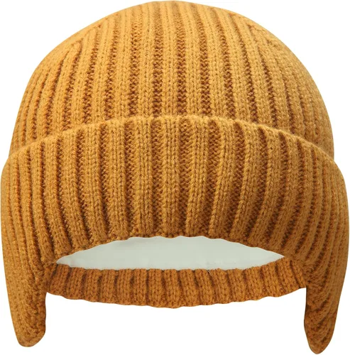 Miniatura 2 de MaxNova Gorro de invierno para bebé, gorro de punto con orejeras para niños y niñas de 0 a 8 años