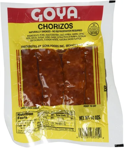 Miniatura 6 de Goya Foods Chorizo, 3.5 onzas (paquete de 16)