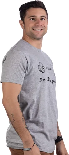 Miniatura 3 de My Therapist (Barbell) Camiseta divertida de entrenamiento para levantamiento de pesas, levantador de pesas, broma para hombre