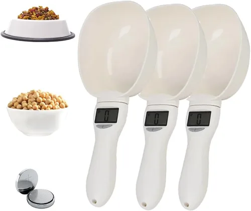 Miniatura 10 de Cuchara medidora digital, escala de medición de alimentos 2024 con pantalla LCD, cuchara de medición digital de alta precisión de 28.22 oz/0.04 oz