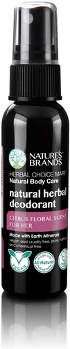 Herbal Choice Mari Desodorante natural, aroma floral cítrico; 0.5 onzas