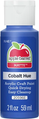 Apple Barrel 20596: pintura acrílica en varios colores (2 oz.), color azul cobalto