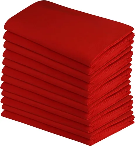 Miniatura 14 de DG Collections Paquete de 13 paños de cocina de 100 % algodón hilado en anillo de 27 x 27 pulgadas, para limpiar y secar, altamente absorbentes