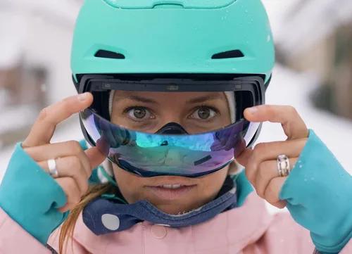 Miniatura 5 de Lentes para nieve, repuesto para lentes de Giro Agent/Eave Trail Green Filmore Sun - Vivid Envy