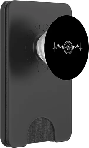 Miniatura 8 de Brújula Heartbeat Hiker Trek - PopSockets intercambiables para escalada de montaña