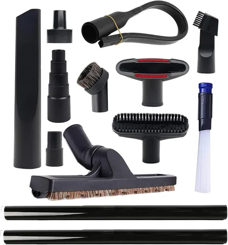 Miniatura 10 de GIB Hardwood Floor Brush 32mm 1 1/4 pulgadas 360 Grados Cabeza Giratoria 12 Pulgadas de Ancho Accesorio de Aspiradora para Múltiples Superficies