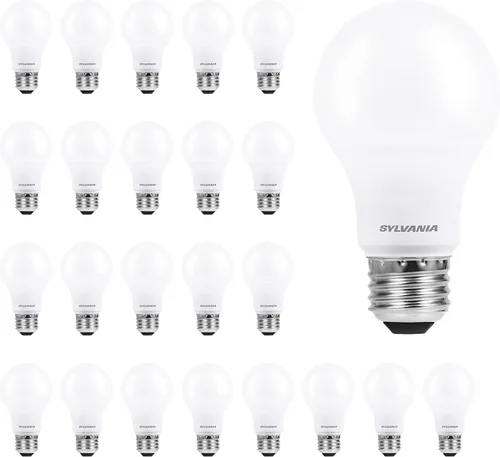 Miniatura 9 de Sylvania ECO - Bombilla LED A19, equivalente a 100 W, eficiente 14.5 W, 7 años, 1450 lúmenes, no regulable, esmerilada, 2700 K, blanco suave