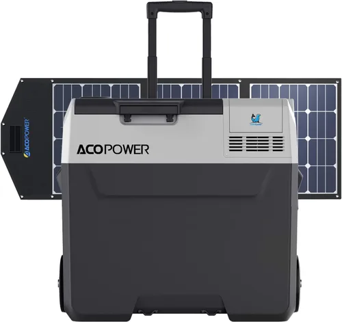 Miniatura 13 de ACOPOWER LiONCooler Pro HY-COMBO-PX30 - Congelador solar portátil de 32 cuartos de galón y panel solar de 90 W, kit combinado para camión, caravana