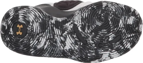 Miniatura 4 de Under Armour Tenis de baloncesto unisex para niños con zona escolar