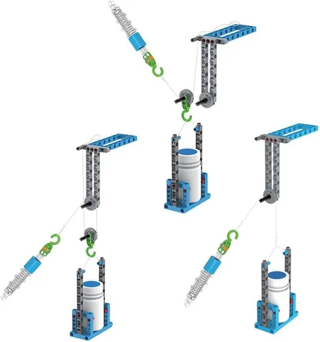 Miniatura 10 de Thames & Kosmos Kit de Experimentación Científica y Construcción de Modelos de Máquinas Simples, Introducción a la Física Mecánica, Construye 26