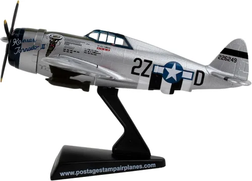 Miniatura 4 de Daron Postage Stamp P-47 1/100 Kansas Tornado II