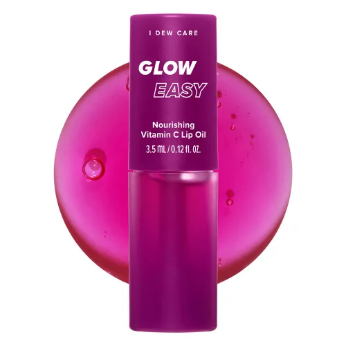 Miniatura 11 de I DEW CARE Set de crema de ojos y aceite de labios con vitamina - 2 para brillar Tratamiento facial, caja de regalo incluida, aspecto de piel