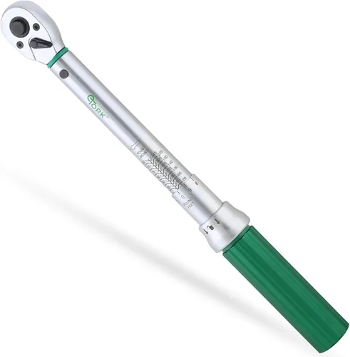 Miniatura 10 de eTORK Llave dinamométrica de 1/4 con sistema de bloqueo magnético, llave dinamométrica de pulgada-libra (5-50 in-lb) (0.6-5.6 Nm), precisión