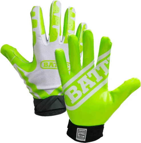 Miniatura 14 de Battle Sports Guantes de Fútbol Americano Ultra-Stick Wide Receiver - Guantes de Fútbol Americano para Adultos y Jóvenes