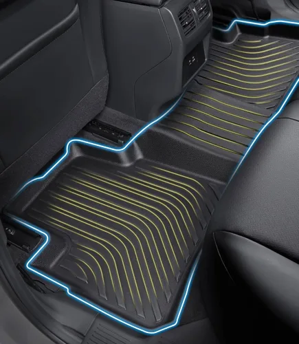 Miniatura 5 de Alfombrillas para Piso de Automóvil de Repuesto para Honda Accord 2008-2012 (Solo para Sedán) Protección para Todo Clima Ajuste a Medida Alfombras