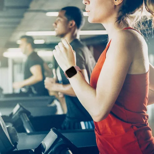 Miniatura 6 de Bandas compatibles con Garmin Venu SQ/Venu Sq 2/Venu Smart Watch, silicona suave, sin decoloración, estampado floral, banda de repuesto para Garmin