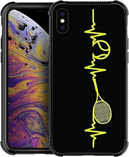 Miniatura 193 de CARLOCA Funda para iPhone XR, diseño de jirafa de cristal, ultra protección, a prueba de golpes, silicona suave TPU antideslizante para iPhone XR