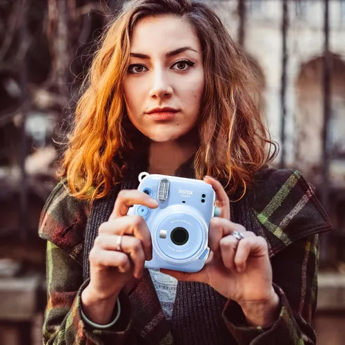 Miniatura 8 de Rieibi Mini 11 - Funda protectora transparente para cámara instantánea Fujifilm Instax Mini 11 - Carcasa rígida de policarbonato con correa