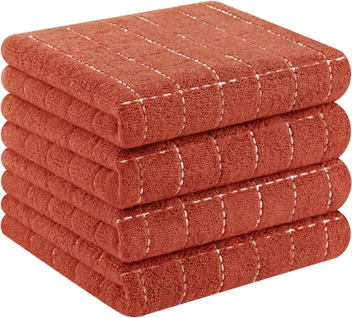 Miniatura 12 de Homaxy Paños de cocina 100% algodón de felpa, toallas de cocina ultra suaves y absorbentes para la cocina, adecuadas para secar y lavar platos