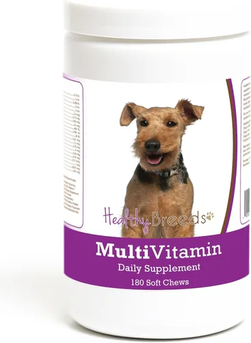 Miniatura 25 de Healthy Breeds Bulldog francés multivitamínico suave masticable para perros 180