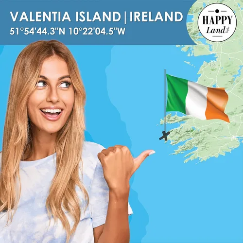 Miniatura 2 de happylandgifts Real Piece of Land - Irlanda Regalo inusual para familiares y amigos Certificado personalizado de propietario de tierras