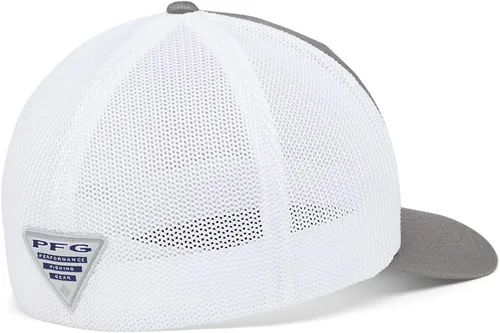 Miniatura 702 de Columbia - Gorra de malla con bandera con árboles unisex para adultos, corona alta