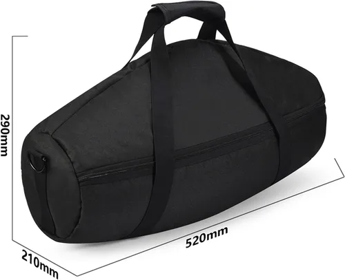 Miniatura 2 de Funda para JBL Boombox 3/Boombox 3 Wi-Fi/Boombox 2, bolsa de mano, cargador de cable, funda de almacenamiento de viaje, bolsa de hombro para altavoz