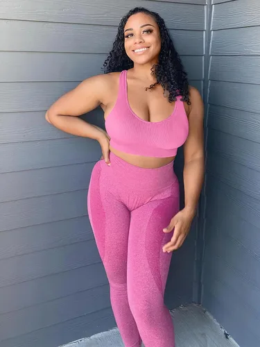Miniatura 109 de HIGORUN - Leggings sin costuras para mujer, moldeadores, con diseño gráfico de sonrisas, de cintura alta, para el gimnasio, yoga o hacer ejercicio