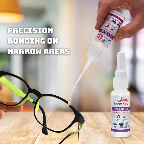 Miniatura 3 de Pegamento CA mediano de 2 onzas para carpintería, kit de superpegamento premium para torneado de madera con botellas adicionales, tapas