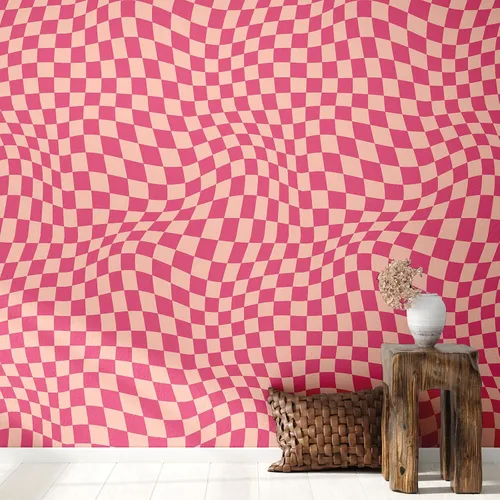 Miniatura 3 de Dunzoom Papel tapiz a cuadros de despegar y pegar de 15.75''x118'' pulgadas, estético, extraíble, papel de contacto, papel tapiz preppy, decoración
