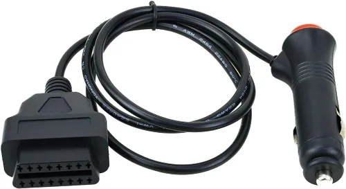 Miniatura 5 de Encendedor con botón de interruptor a OBD2 16Pin conector hembra ECU Cable 12V DC Fuente de alimentación (1M/3.3ft) Cambiar encendedor