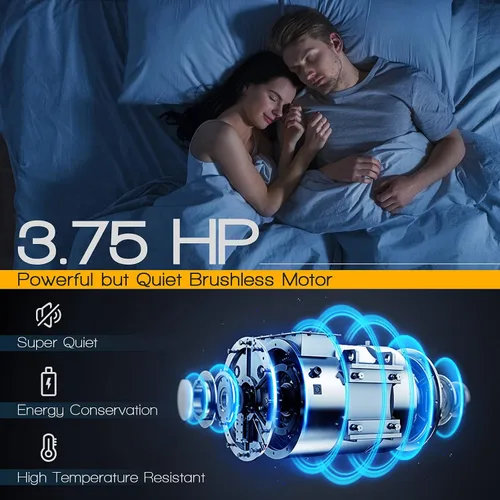 Miniatura 5 de Goplus Cinta de correr plegable de 3.75 HP con inclinación, caminadora eléctrica Superfit con control de aplicación, 12 programas preestablecidos