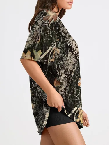 Miniatura 128 de Trendy Queen - Camisetas de entrenamiento de moda para mujer, camisetas atléticas de manga corta para verano y primavera, disponibles en tallas