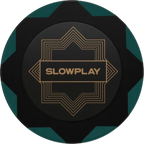 Miniatura 14 de SLOWPLAY Nash Clay - Fichas de póquer, 0.49 oz de compuesto de arcilla pesada, 1.575 in a granel, paquete de 50 con denominación de 100