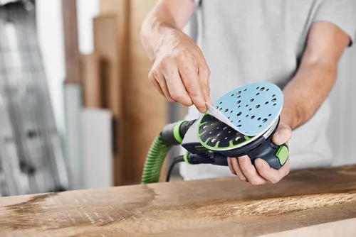 Miniatura 4 de Festool 575176 Granat P1200 grano 6 pulgadas (150mm) diámetro discos de lijado abrasivos, paquete de 50