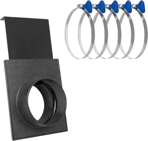Miniatura 9 de POWERTEC 70250-P2 Abrazadera de manguera de llave de 6 pulgadas, llave de tornillo de pulgar, abrazaderas de manguera de acero inoxidable ajustables