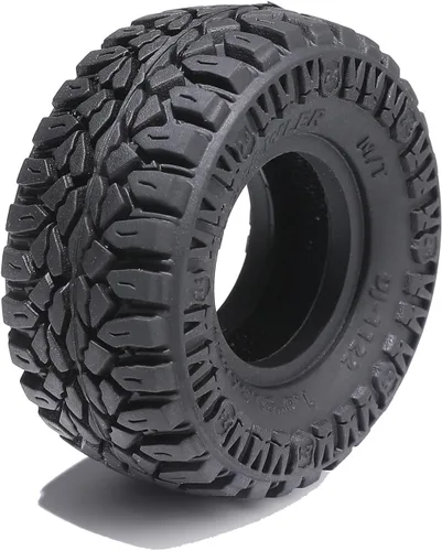 Miniatura 6 de DJCRAWLER Neumáticos pegajosos blandos de 1.0 pulgada 50.8 * 22.8mm para TRX-4M SCX24 1/18 1/24 Actualizaciones de ruedas, neumáticos de goma MT