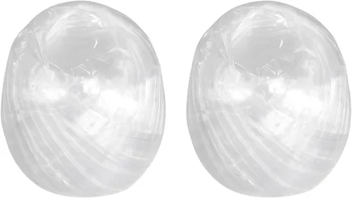 Cuerda de nailon de poliéster [para embalaje incluido en el hogar, bricolaje, 164.0 ft/164 pies/2 rollos de plástico, color blanco