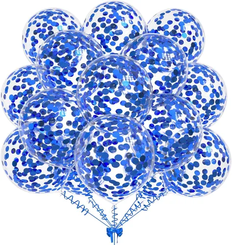 Miniatura 6 de 50 globos de confeti de papel de aluminio verde aguacate, globos de látex de 12 pulgadas con confeti verde aguacate en el interior para cumpleaños