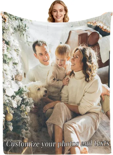 Miniatura 32 de Regalos para hija, mantas personalizadas con fotos, mejor manta para hija, manta personalizada con foto de niños, mantas personalizadas con collage