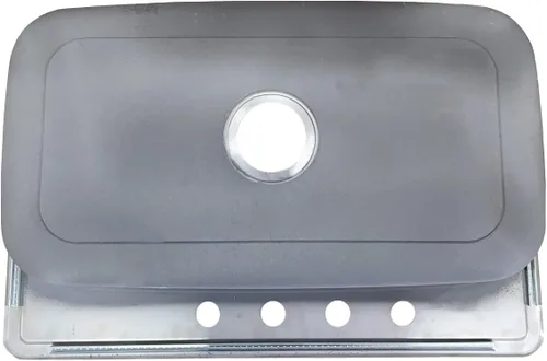 Miniatura 7 de Sinber MT3322C Fregadero de Cocina Empotrable de Un Solo Compartimento de 33" x 22" x 9" con Acero Inoxidable 304 Calibre 18 Acabado Satinado